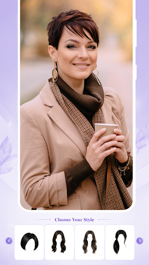 Women Hair Style Photo Editor Screenshot 2