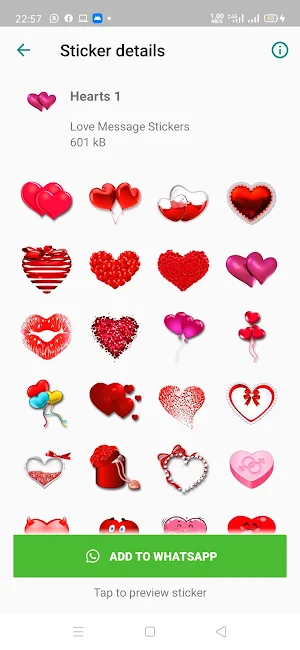 New Love Stickers 2021 ❤️ WAStickerApps Love Screenshot 1