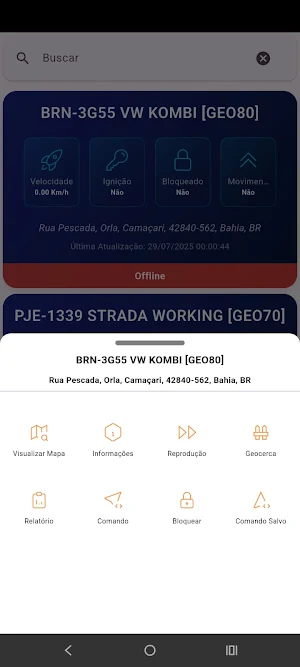 Geotracking Rastreamento Screenshot 3