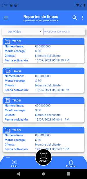 Marquesada Activaciones Screenshot 2