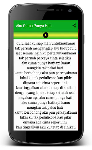 Mytha Aku Cuma Punya Hati Screenshot 2
