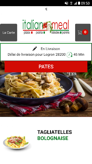 ITALIAN MEAL Screenshot 2
