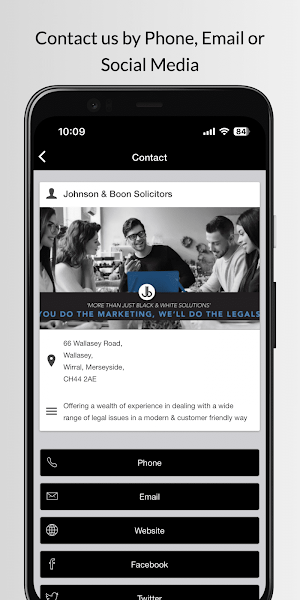 Johnson & Boon Solicitors Screenshot 2