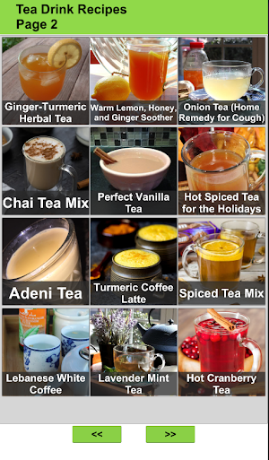 Tea Drink Recipes Screenshot 1