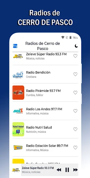Radios de Cerro de Pasco Screenshot 3