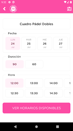 Mistica Padel Club Screenshot 3