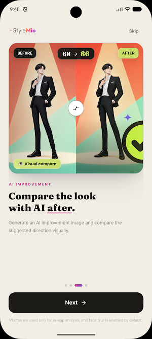 StyleMio - 10s AI Style Check Screenshot 1