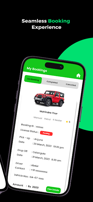 LimeCar: Car Rentals in Goa Screenshot 2