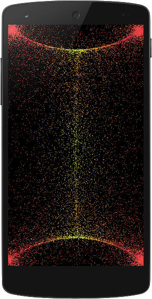 Particles Fluids Galaxy LWP Screenshot 3