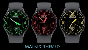 Animated Matrix - Watch Face Screenshot 0
