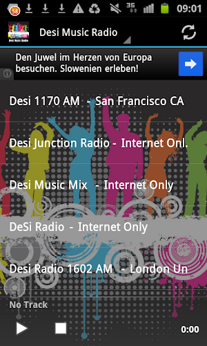 Desi Music Radio Stations Screenshot 0