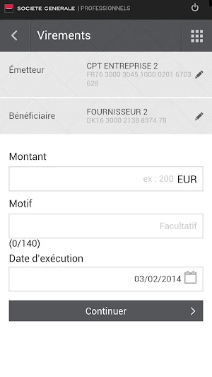 L'Appli Pro Société Générale Screenshot 2