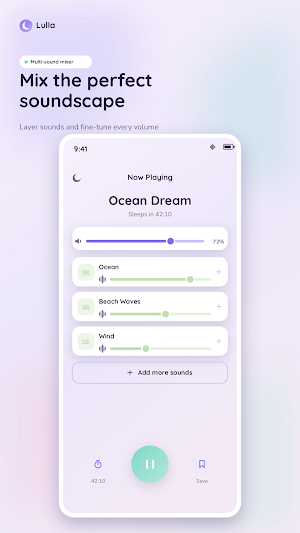 Lulla: Baby Sleep White Noise Screenshot 2