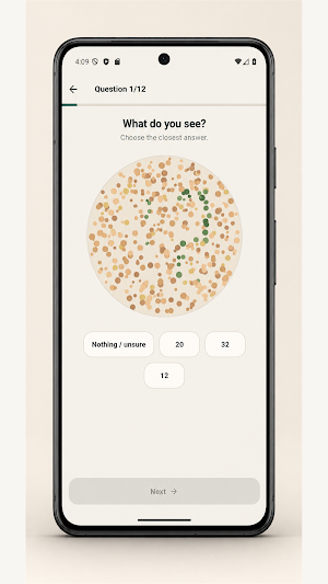 Color Vision Check Screenshot 0