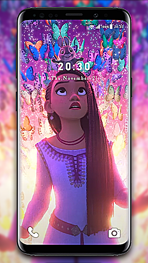 Asha Wish Wallpaper Screenshot 0