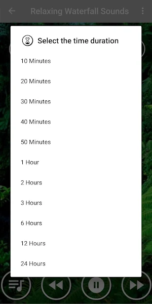 Relaxing Waterfall Sounds for Sleep Screenshot 2
