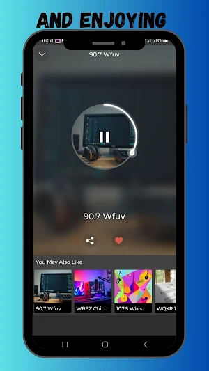 90.7 Wfuv Radio Ny Fm App Live Screenshot 2