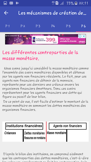 Economie Monétaire Screenshot 3