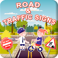 Driving theory test : Road signs and Traffic signs