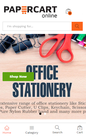 Paper Cart Online Screenshot 0