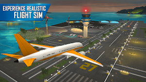 City Airplane Pilot Flight Sim - New Plane Games Screenshot 1