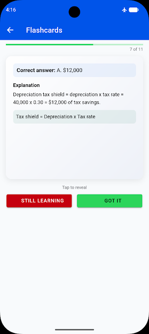 CMA Prep Screenshot 3