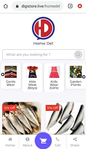 Home Del - Shopping Screenshot 1