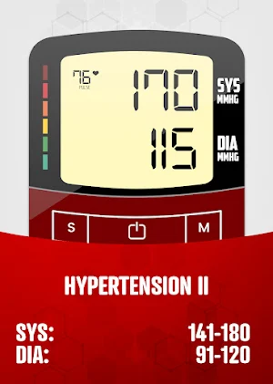 Blood Pressure Tracker Checker Screenshot 3