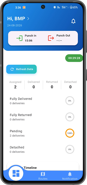 DeliveryNXT Screenshot 1