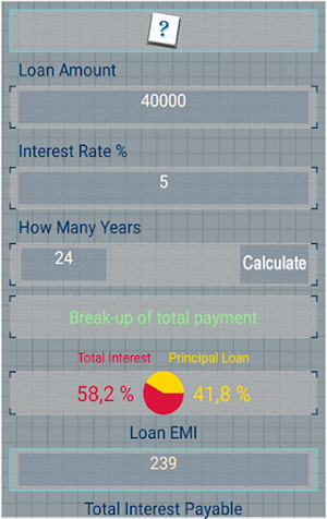 Personal Loan Calculator Screenshot 2