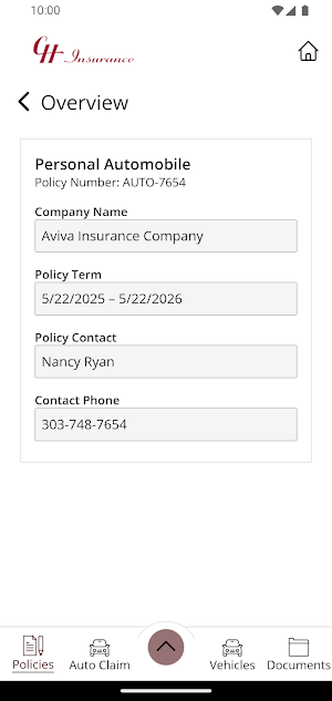 CH Insurance Screenshot 3