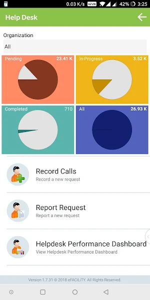 eFACiLiTY® Smart Facility App Screenshot 3