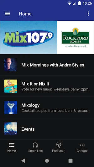 Mix 107.9 Screenshot 0