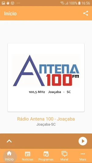 Rádio Antena 100 Screenshot 3