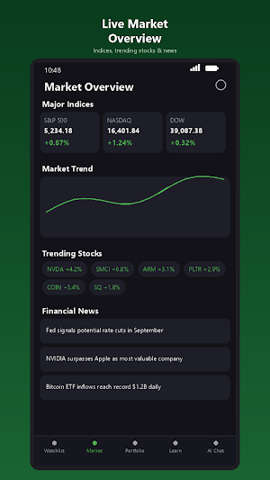 TradeCoach AI - Stock Coach Screenshot 1