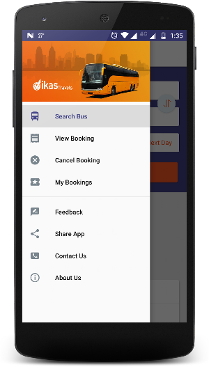 Vikas Travels Screenshot 0