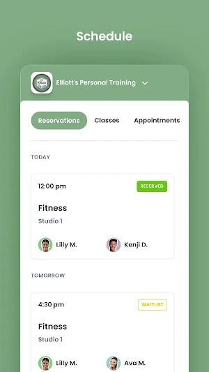 Elliott's Personal Training Screenshot 2