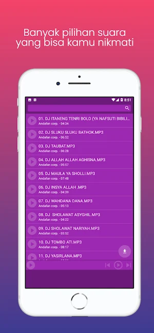 DJ Yanafsuti Bibiliqo, Screenshot 1