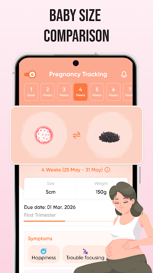 She Baby & Pregnancy Tracker Screenshot 1