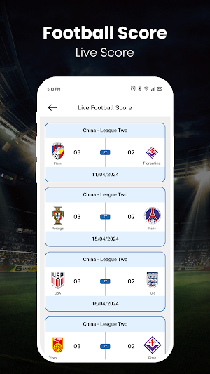 Live Football TV HD Screenshot 1