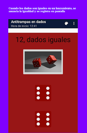 Antitrampas en dados Screenshot 3
