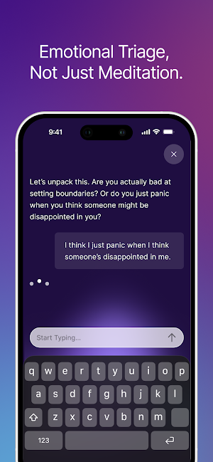 Thoughtful: AI Mental Health Screenshot 1