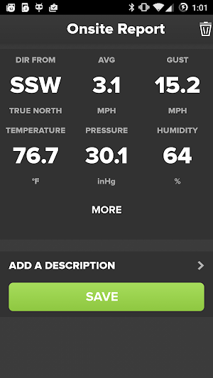 Wind & Weather Meter Screenshot 1