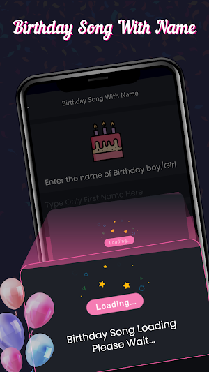 Birthday Song With Name Screenshot 2