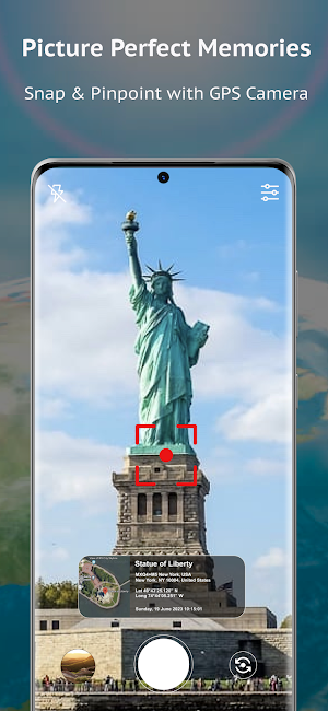 Geotagging Photo location app Screenshot 1