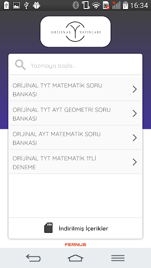 Orijinal Matematik Video Çözüm Screenshot 0