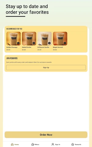 Embark Coffee Co Screenshot 2