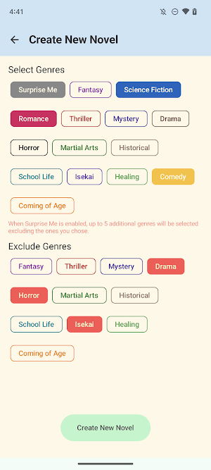 NovellAI Screenshot 2