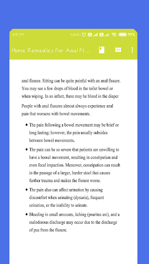 Home Remedies For Anal Fissures Screenshot 3
