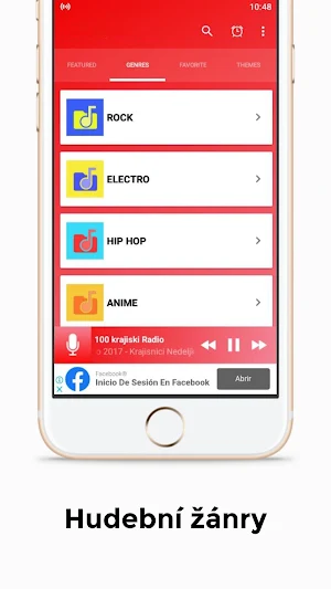 rozhlasová aplikace Screenshot 0